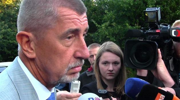 Andrej Babiš v Letech u Písku (FOTO: František Bikár)