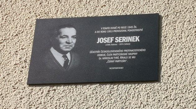 Serinek plaque