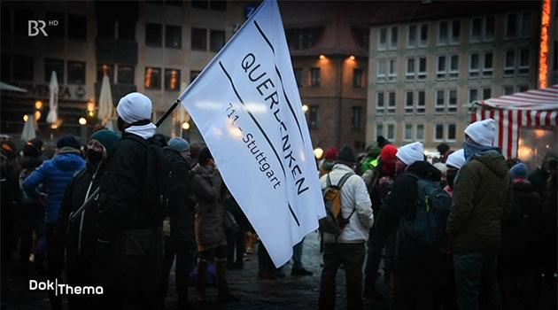 Záběr z pořadu bavorská televize Bayerischer Rundfunk (BR), která na středeční večer na zařadila do vysílání dokument Im Visier - Neonazis planen den Umsturz (V hledáčku - Neonacisté plánují puč) (FOTO: Bayerischer Rundfunk)