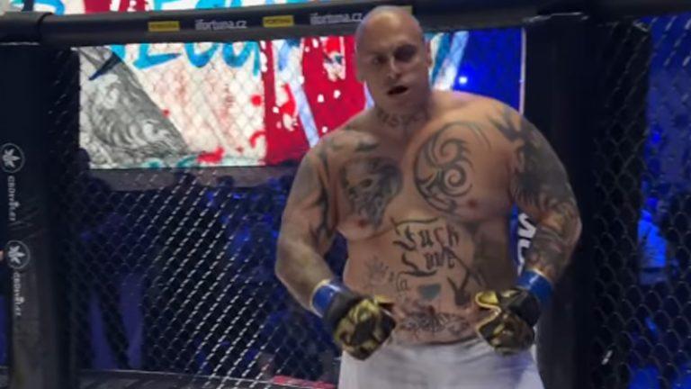 Jaroslav Kotlár before his Clash of Stars 3 match on 29 October 2022.