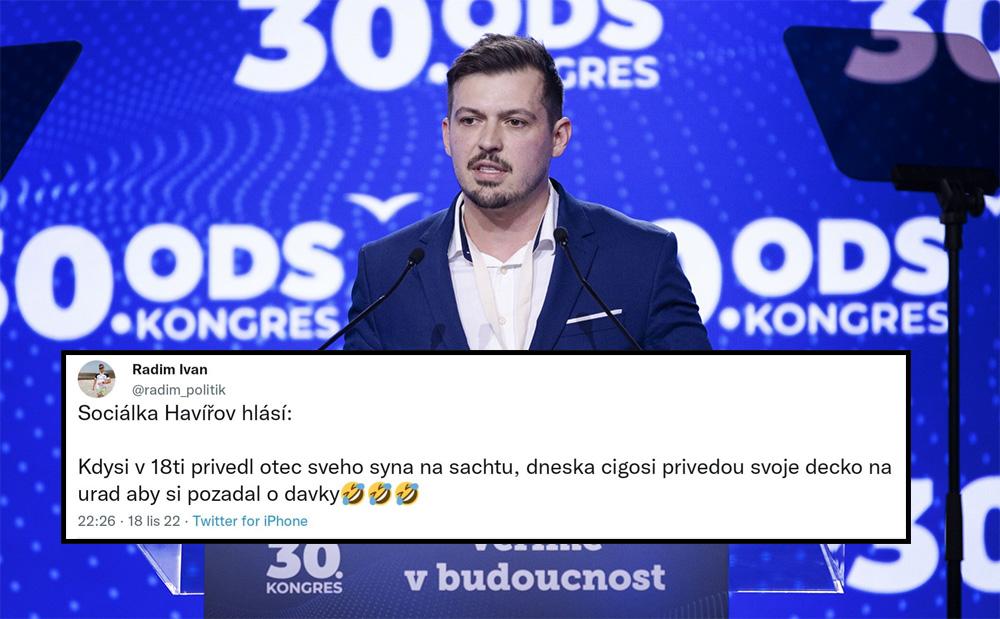 Radim Ivan and his tweet featuring a slur against Romani people