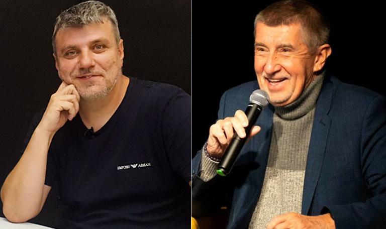 Jaroslav Miko a Andrej Babiš (Koláž: Romea.cz)