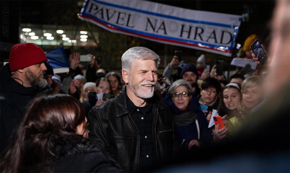 Petr Pavel během setkání s občany 19. 1. 2023 v Ostravě (FOTO: Facebook Petra Pavla)