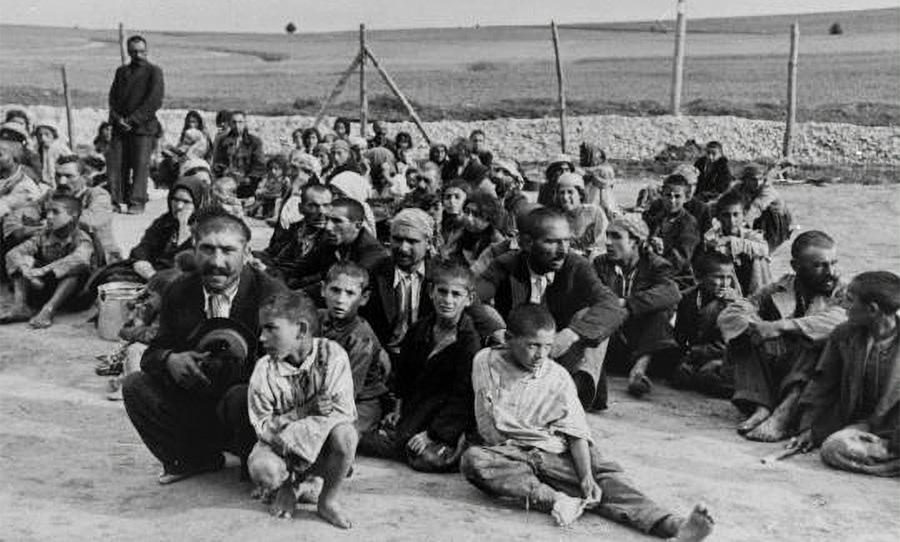 Romani concentration camp prisoners, WWII