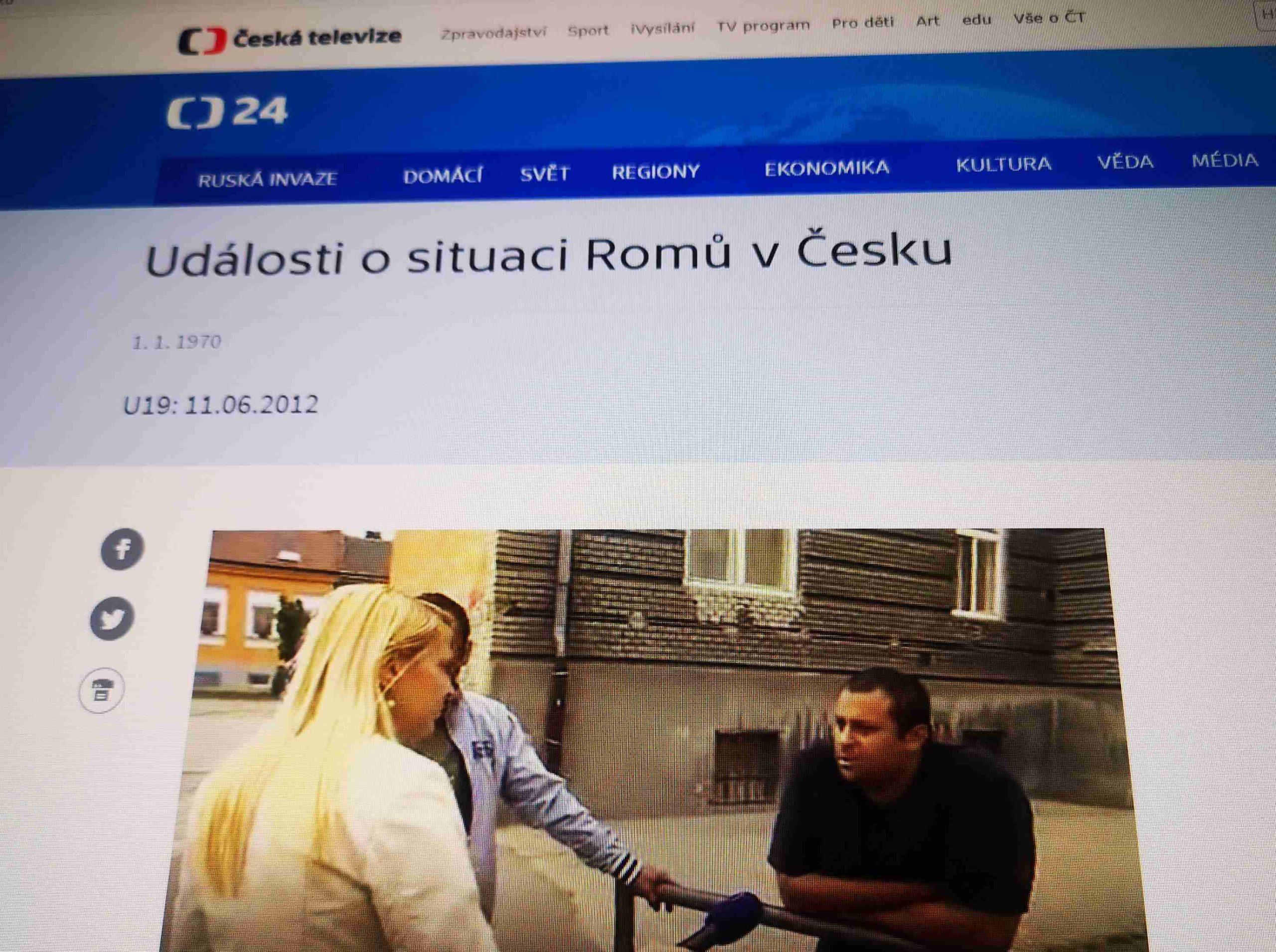 Repro web České televize