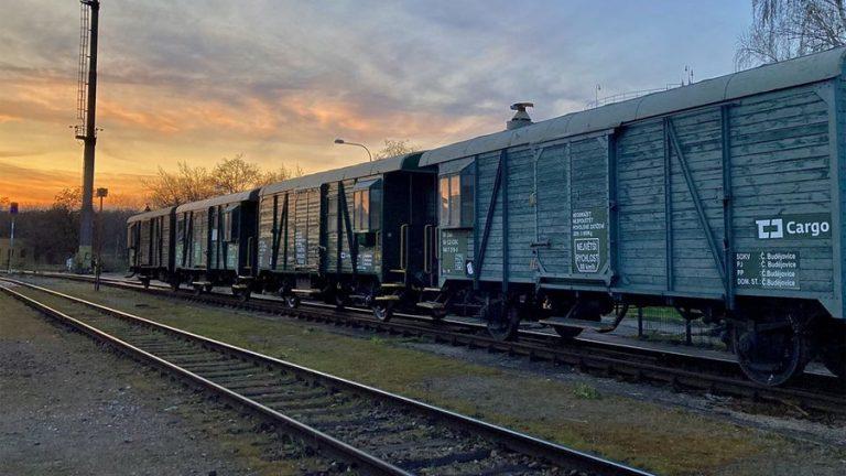 Vlak Lemkin připomíná 75. výročí od doby, kdy se genocida stala zločinem (FOTO: Centrum studií genocid Terezín)