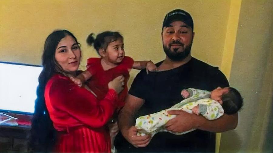 The Romani family who perished while attempting to cross the border between Canada and the USA. (2023) (PHOTO: https://www.bbc.com/, Peter Ivanyi)