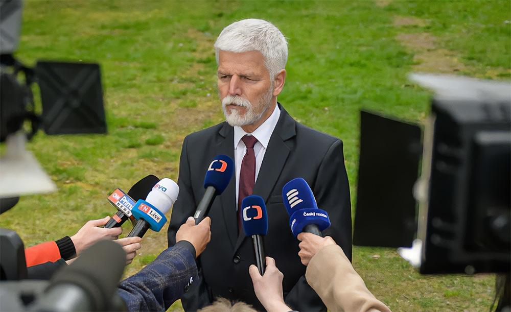 Prezident Petr Pavel, 14. 5. 2023 v Letech u Písku (FOTO: Petr Zewlakk Vrabec)