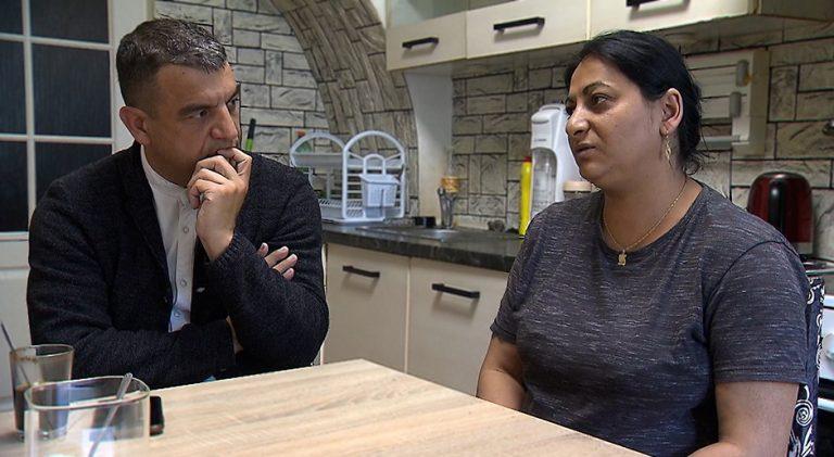 Anna Siváková s Richardem Samkem během rozhovoru pro Českou televizi (FOTO: repro video Česká televize)