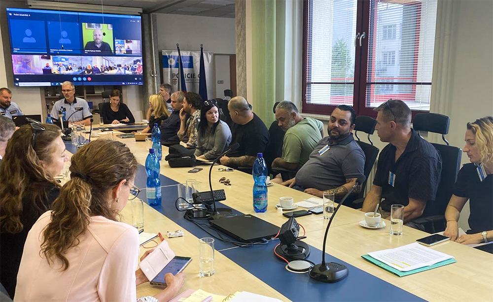 Setkání institucí a iniciativ po sobotní tragédii v Brně, 15. 6. 2023 (FOTO: Policie ČR)