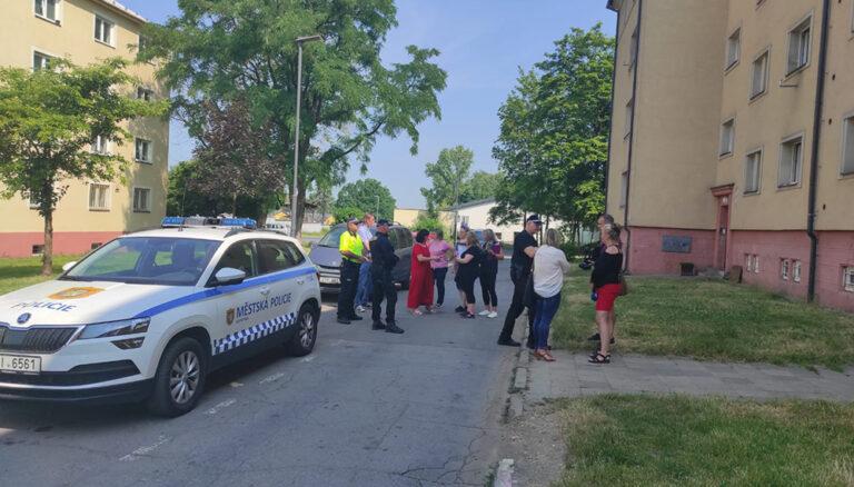 Plošné kontroly bytů v Karviné, 20. 6. 2023 (FOTO: Městská policie Karviná)