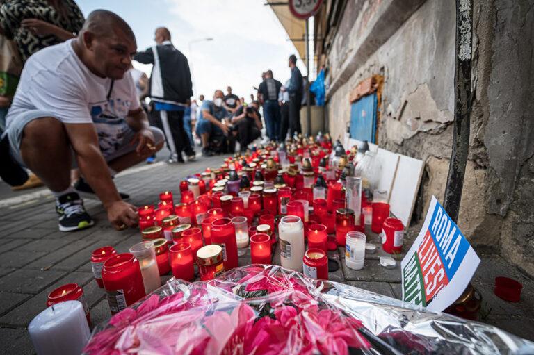 Memorial in Teplice, 26 June 2021 (PHOTO: Petr Zewlakk Vrabec)