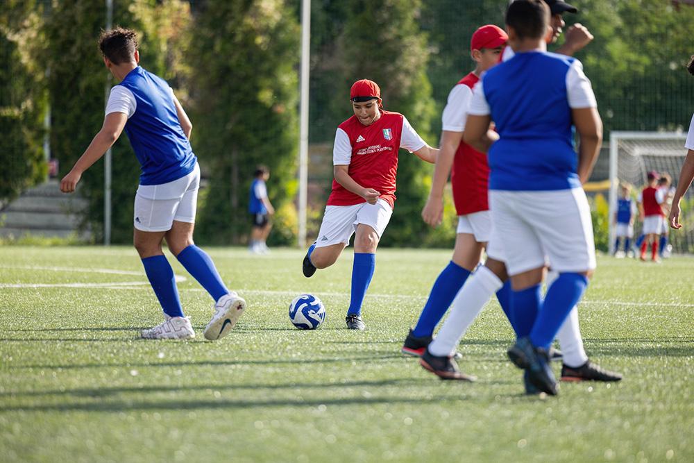 Soustředění Soccer Camp Prague v pražských Holešovicích - srpen 2023 (FOTO: se svolením Barbory Umancové, WS Czech)