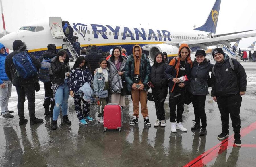 Děti ze základní školy – ZŠ a MŠ Družby Karviná se zúčastnily exkurze do Evropského parlamentu. (FOTO: se svolením Zuzany Klusové)