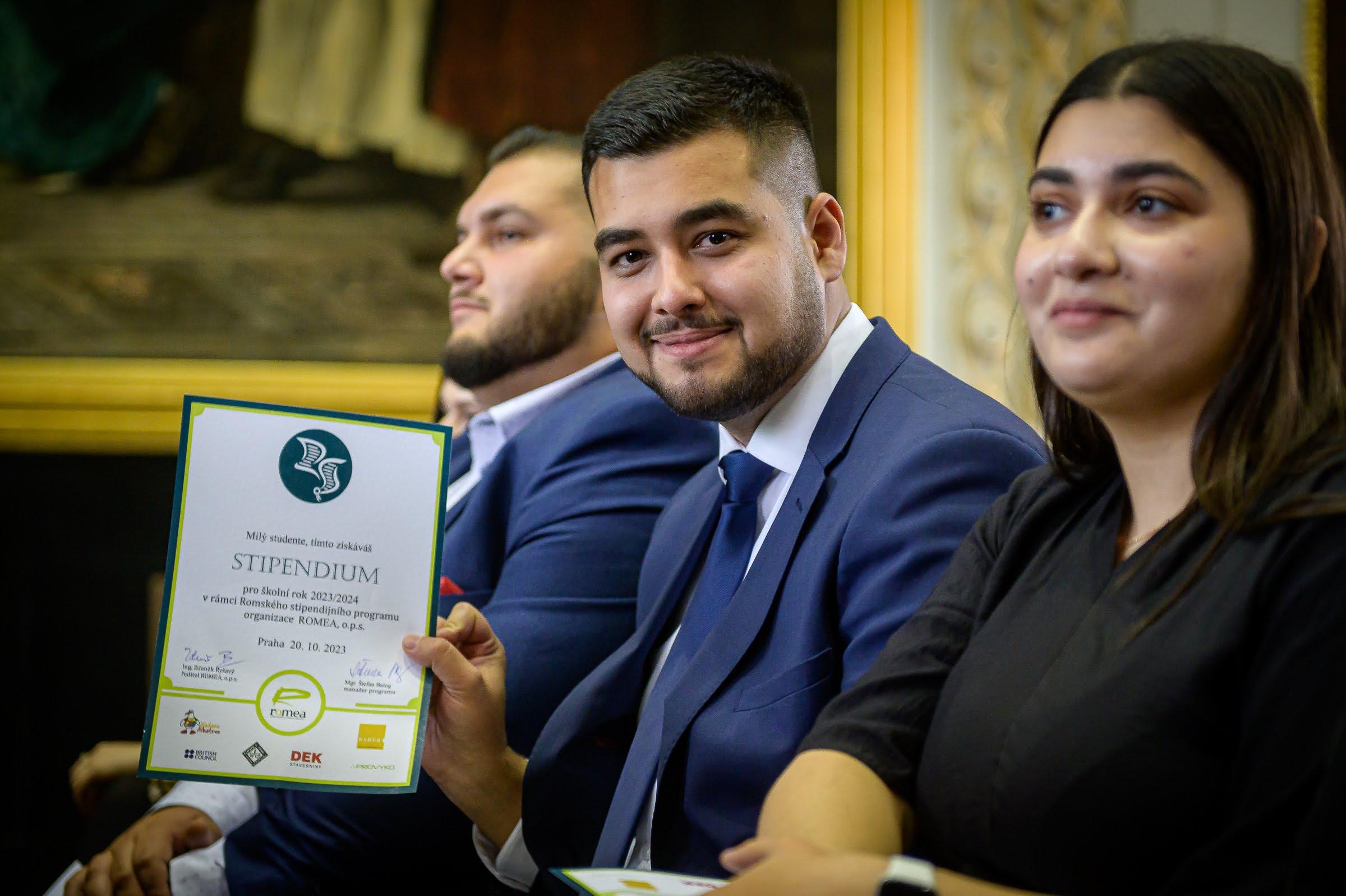 Předávání stipendijních certifikátů 2023 (FOTO: Petr Zewlakk Vrabec)