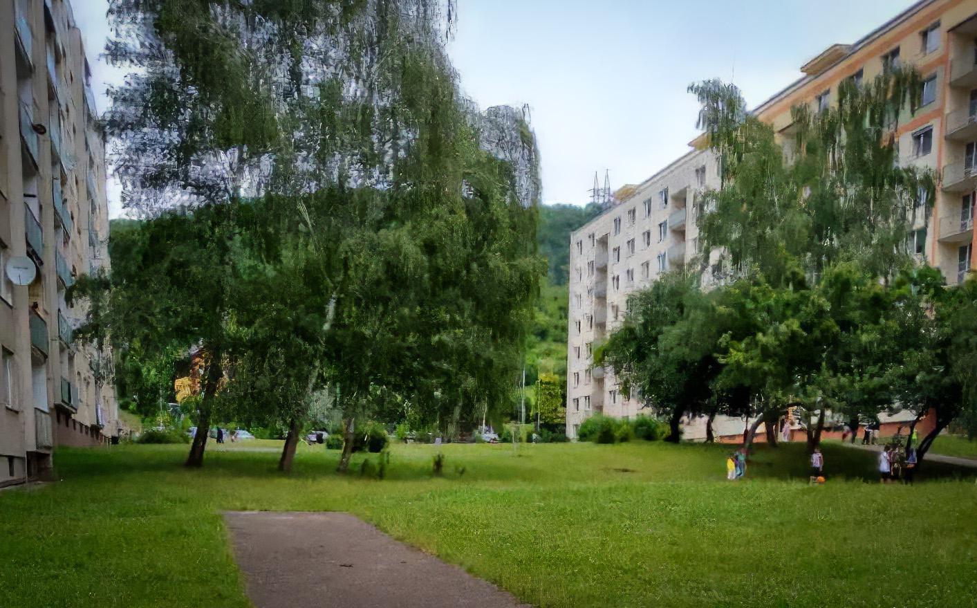 Sídliště Mojžíř v Ústí nad Labem, 7. 7. 2024 (FOTO: se svolením Jozefa Mikera)