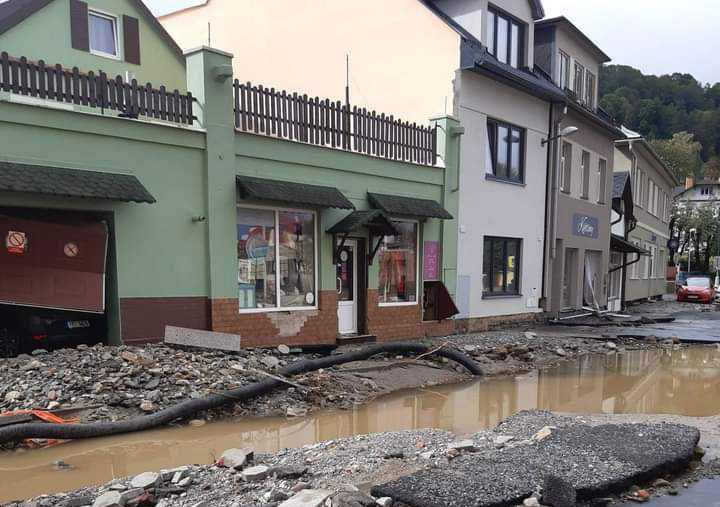 Povodně v Moravskoslezském kraji (FOTO: se svolením Petra Ščuky)