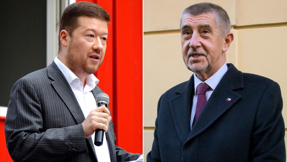 Tomio Okamura a Andrej Babiš (FOTO: