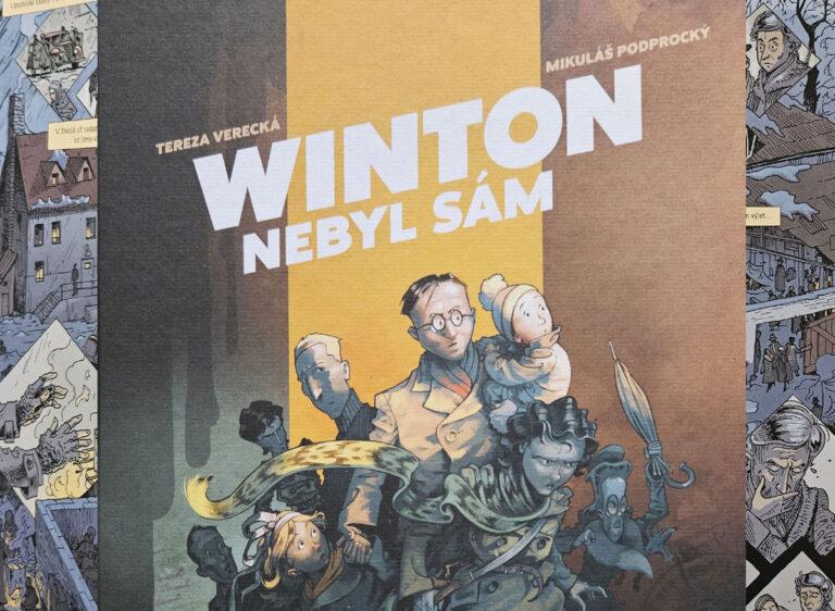 Komiks Winton nebyl sám (FOTO: ilustrace Mikuláš Podprocký)