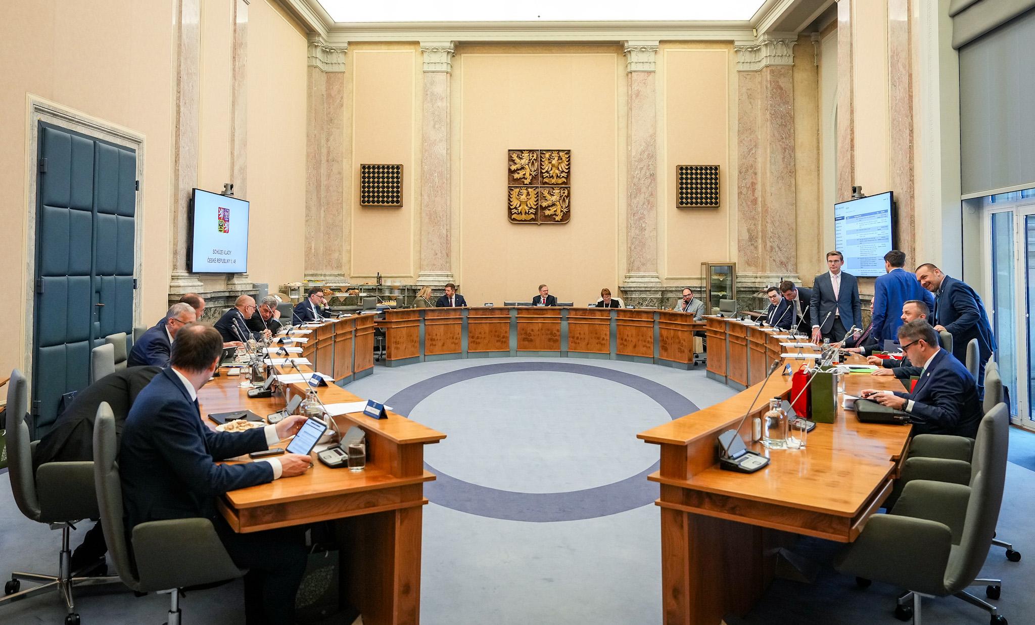Zasedání vlády ČR, 18. 12. 2024 (FOTO: Úřad Vlády ČR)