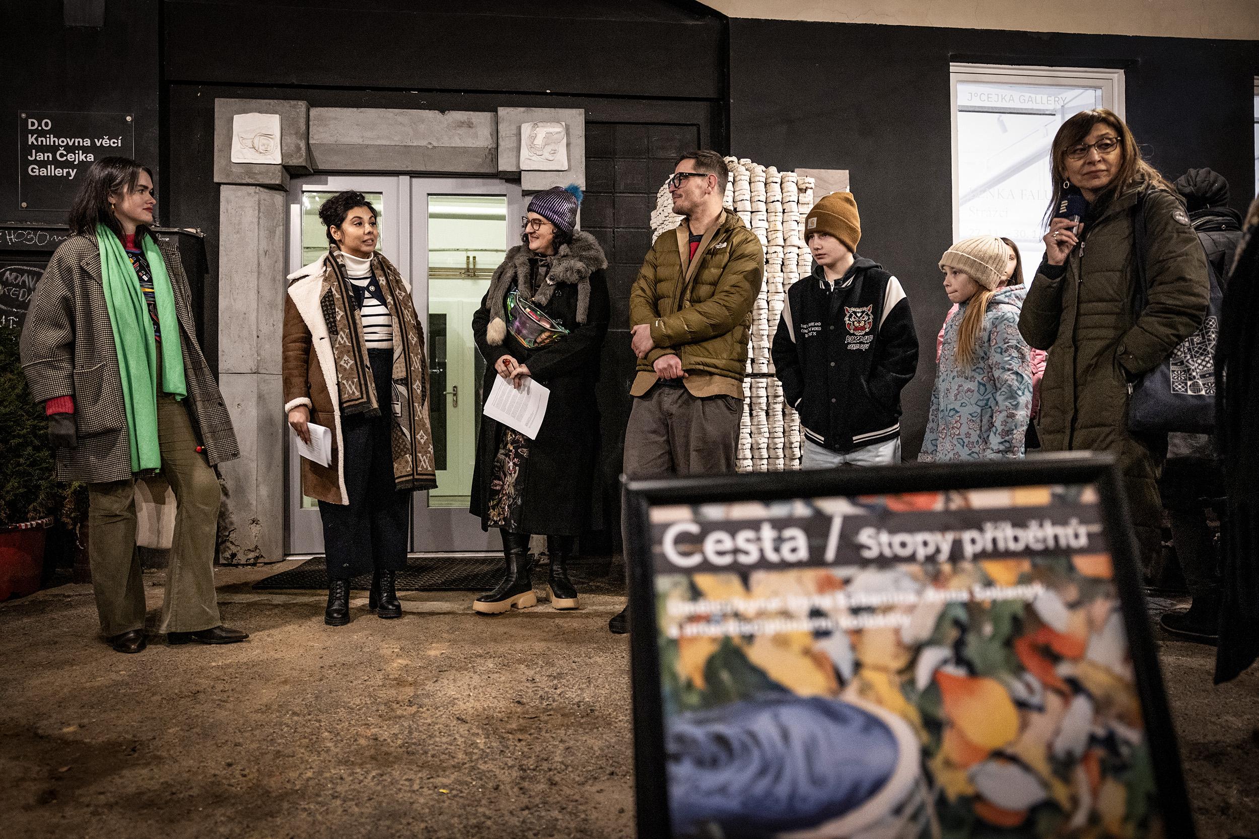 Výstava Cesta / Stopy příběhů (FOTO:  Josef Rabara)