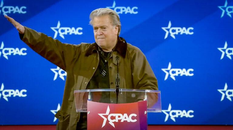 Steve Bannon na americké konzervativní konferenci CPAC (FOTO: CPAC)