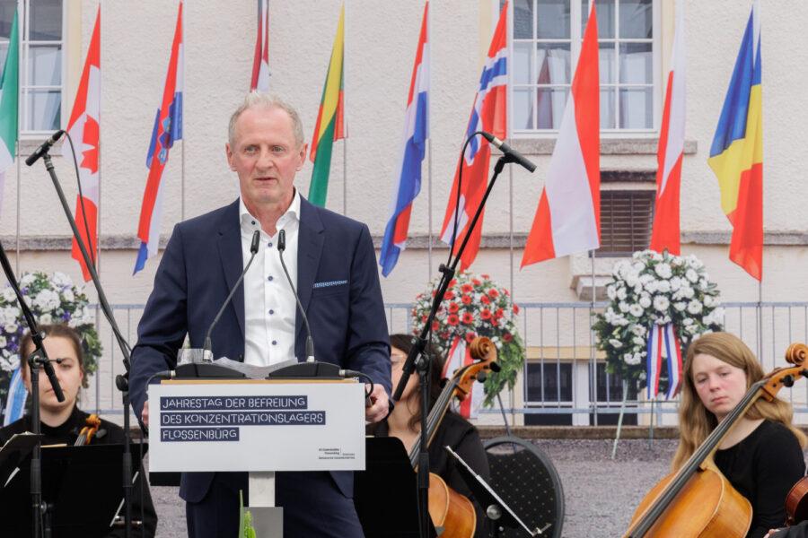Oslavy 80. výročí osvobození koncentračního tábora Flossenbürg (FOTO: Thomas Dashuber/KZ Gedenkstätte Flossenbürg)