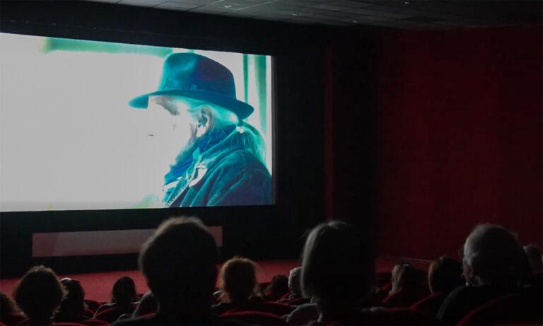 Česká premiéra dokumentárního filmu o Charlie Chaplinovi na Světovém romském festivalu Khamoro, 27. 5. 2025 (FOTO: Lukáš Cirok)