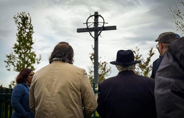 Hodonín u Kunštátu. Památník holokaustu Romů a Sintů na Moravě, 16. 5. 2025 (FOTO: Lukáš Cirok)