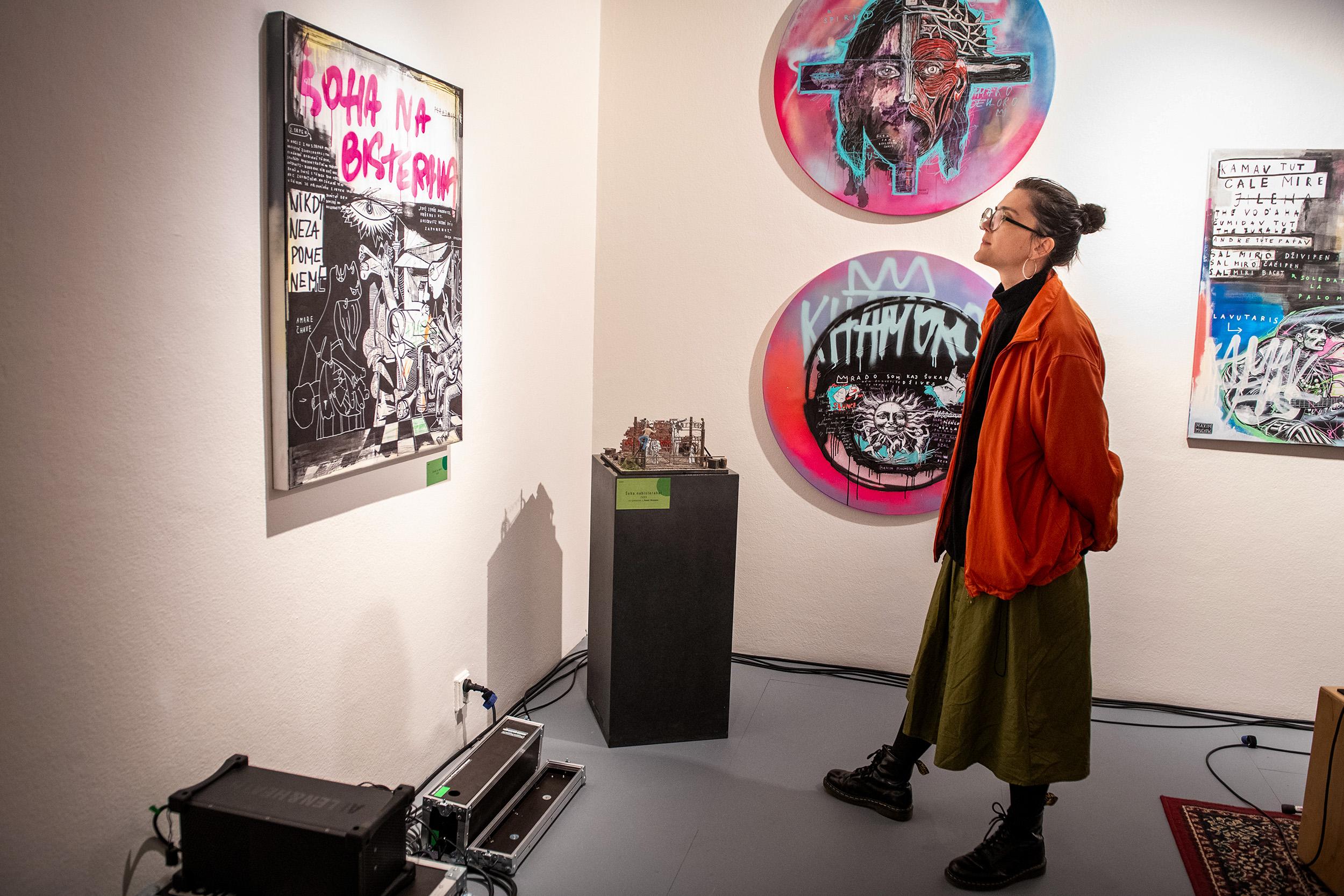 Výstava ROMIPEN etc. v Muzeu romské kultury, 16. 5. 2025 (FOTO: Muzeum romské kultury, státní příspěvková organizace, se svolením)