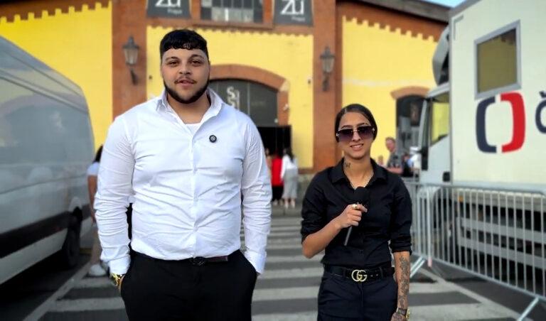 Deny a Sára, moderátoři DS Castu a jejich speciál z Khamora (FOTO: Lukáš Cirok)
