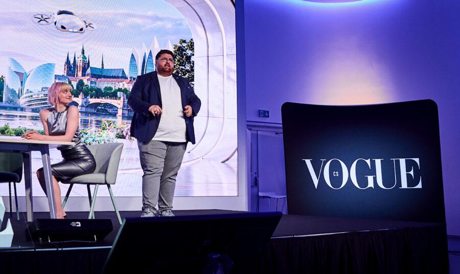 Petr Banda na Vogue Summitu 2025 (FOTO: Michal Fanta, Vogue, se svolením)