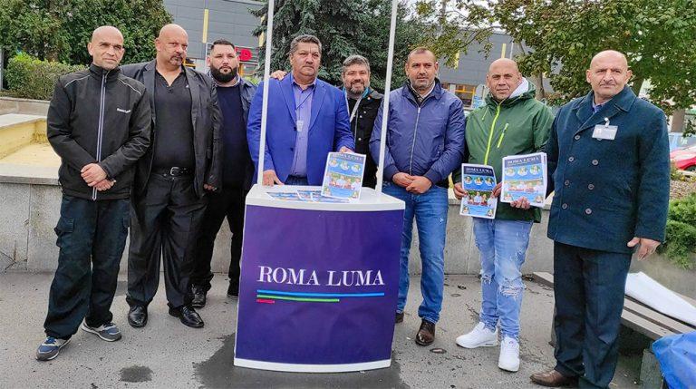 Předvolební setkání Roma Luma v Sokolově (FOTO: Roma Luma)